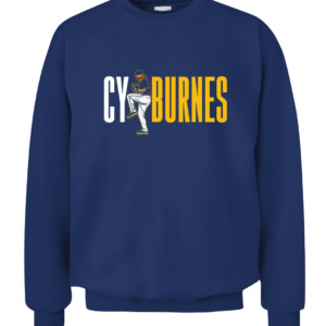 CY BURNES SHIRT CORBIN BURNES Milwaukee Brewers CACS navy front.jpg