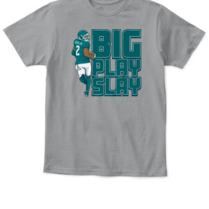 BIG PLAY SLAY SHIRT DARIUS SLAY Philadelphia Eagles APKT sport grey front.jpg