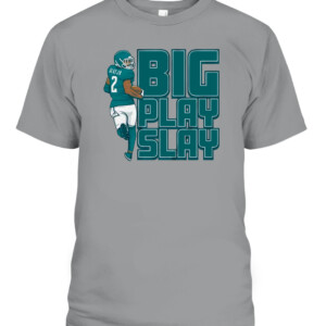 BIG PLAY SLAY SHIRT DARIUS SLAY Philadelphia Eagles CABT sport grey front.jpg
