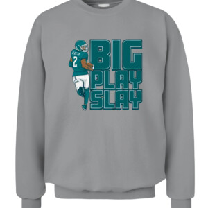 BIG PLAY SLAY SHIRT DARIUS SLAY Philadelphia Eagles CACS sport grey front.jpg