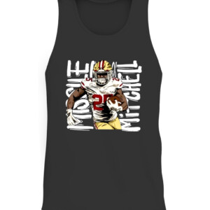 Missile Mitchell Shirt Elijah Mitchell George Kittle San Francisco 49ers CATT black front.jpg