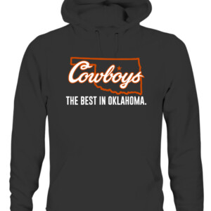 COWBOYS THE BEST IN OKLAHOMA SHIRT OKLAHOMA STATE COWBOYS CAUH black front.jpg