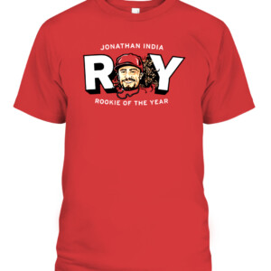 ROOKIE OF THE YEAR SHIRT JONATHAN INDIA Cincinnati Reds CABT red front.jpg