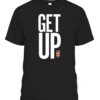 Get Up Shirt Rockstar Spud Drake Maverick WWE CABT black front.jpg