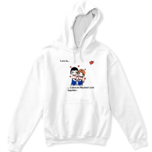 Love Is... Listen To Playboi Carti Together Shirt LOVE RINGER TEE APKH white front.jpg
