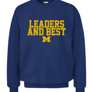 LEADERS AND BEST SHIRT Michigan Wolverines CACS navy front.jpg