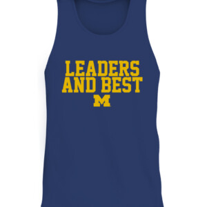 LEADERS AND BEST SHIRT Michigan Wolverines CATT navy front.jpg