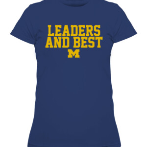 LEADERS AND BEST SHIRT Michigan Wolverines CAWTS navy front.jpg