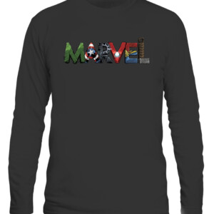 Marvel Avengers Character Text Portrait T Shirt CALS black front.jpg
