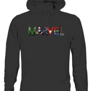 Marvel Avengers Character Text Portrait T Shirt CAUH black front.jpg