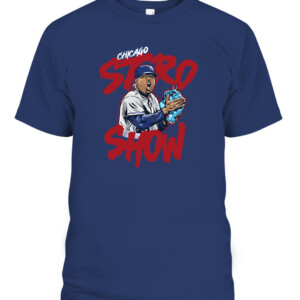 CHICAGO STRO SHOW SHIRT MARCUS STROMAN Chicago Cubs CABT navy front.jpg