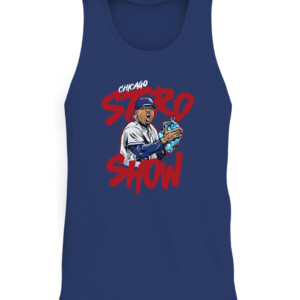 CHICAGO STRO SHOW SHIRT MARCUS STROMAN Chicago Cubs CATT navy front.jpg