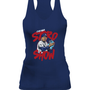 CHICAGO STRO SHOW SHIRT MARCUS STROMAN Chicago Cubs CAWT navy front.jpg