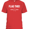 Flag This Shirt Horn Down Oklahoma Sooners