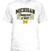 MICHIGAN CHAMPIONS OF THE WEST SHIRT Michigan Wolverines CABT white front.jpg