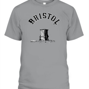 BRISTOL T SHIRT Banksy Bristol Colson CAPT sport grey front.jpg