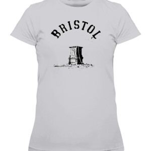 BRISTOL T SHIRT Banksy Bristol Colson CAWTS heather grey front.jpg