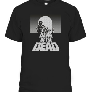 Dawn of the Dead Shirt Metallica Bassist Cliff Burton George A. Romero CABT black front.jpg
