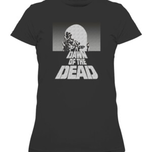 Dawn of the Dead Shirt Metallica Bassist Cliff Burton George A. Romero CAWTS black front.jpg