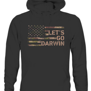 Let’s Go Darwin American Flag Camo Women Men Lets Go Darwin T Shirt CAUH black front.jpg
