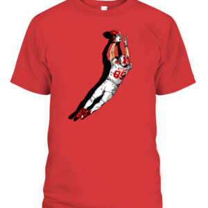 THE GRAB SHIRT GEORGE KITTLE San Francisco 49ers CABT red front.jpg