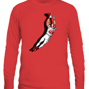 THE GRAB SHIRT GEORGE KITTLE San Francisco 49ers CALS red front.jpg
