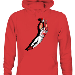 THE GRAB SHIRT GEORGE KITTLE San Francisco 49ers CAUH red front.jpg