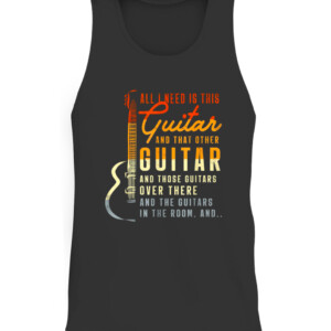 All I Need Is This Guitar Player Gifts Guitarist Music Band T Shirt Unique Music Lover Guitar Gifts Musician CATT black front.jpg