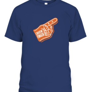 CROOTIN FINGER SHIRT Auburn Tigers CAPT navy front.jpg