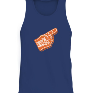 CROOTIN FINGER SHIRT Auburn Tigers CATT navy front.jpg
