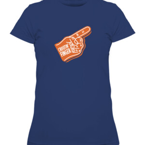 CROOTIN FINGER SHIRT Auburn Tigers CAWTS navy front.jpg