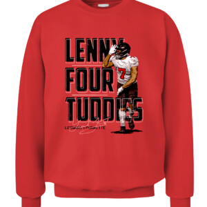 Lenny Four Tuddies Shirt Leonard Fournette Tampa Bay Buccaneers CACS red front.jpg