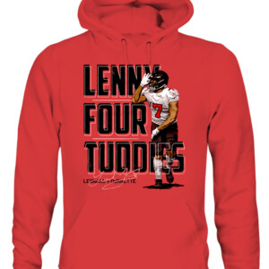 Lenny Four Tuddies Shirt Leonard Fournette Tampa Bay Buccaneers CAUH red front.jpg