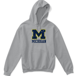 BLOCK M STACK SHIRT Michigan Wolverines APKH sport grey front.jpg