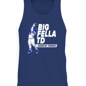 BIG FELLA TD SHIRT ANDREW THOMAS New York Giants CATT navy front.jpg