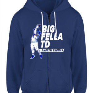 BIG FELLA TD SHIRT ANDREW THOMAS New York Giants CAZH navy front.jpg