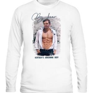 Sexy Gov. Beshear T Shirt Andy Beshear Kentucky's Governing Body Shirts CALS white front.jpg