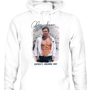 Sexy Gov. Beshear T Shirt Andy Beshear Kentucky's Governing Body Shirts CAUH white front.jpg