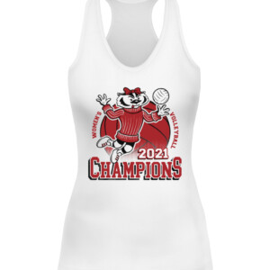 WISCO VB CHAMPIONS SHIRT Wisconsin Badgers #bumpsetspike CAWT white front.jpg