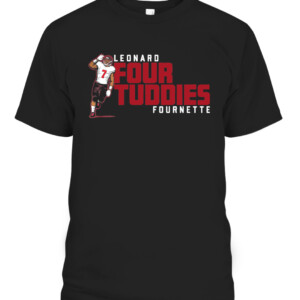 LEONARD FOURNETTE FOURTUDDIES SHIRT Leonard Fournette Tampa Bay Buccaneers CABT black front.jpg