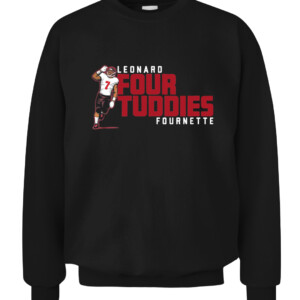 LEONARD FOURNETTE FOURTUDDIES SHIRT Leonard Fournette Tampa Bay Buccaneers CACS black front.jpg