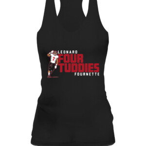 LEONARD FOURNETTE FOURTUDDIES SHIRT Leonard Fournette Tampa Bay Buccaneers CAWT black front.jpg