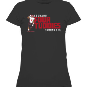 LEONARD FOURNETTE FOURTUDDIES SHIRT Leonard Fournette Tampa Bay Buccaneers CAWTS black front.jpg