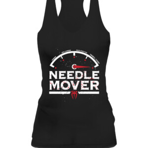 Needle Mover T Shirt Roman Reigns WWE JOBBER MID CARDER MAIN EVENTER TRIBAL CHIEF CAWT black front.jpg