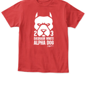 DaShaun White Alpha Dog Shirt DaShaun White Oklahoma Sooners APKT red front.jpg