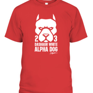 DaShaun White Alpha Dog Shirt DaShaun White Oklahoma Sooners CABT red front.jpg