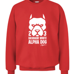 DaShaun White Alpha Dog Shirt DaShaun White Oklahoma Sooners CACS red front.jpg