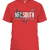 BUCS 2021 NFC South Division Champions Shirt Tampa Bay Buccaneers CABT red front.jpg