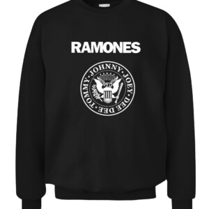 Bravado Ramones Presidential Seal T Shirt CACS black front.jpg