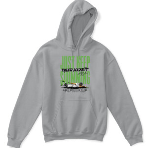 Just Keep Swimming Shirt Tyler Lockett Seattle Seahawks APKH sport grey front.jpg